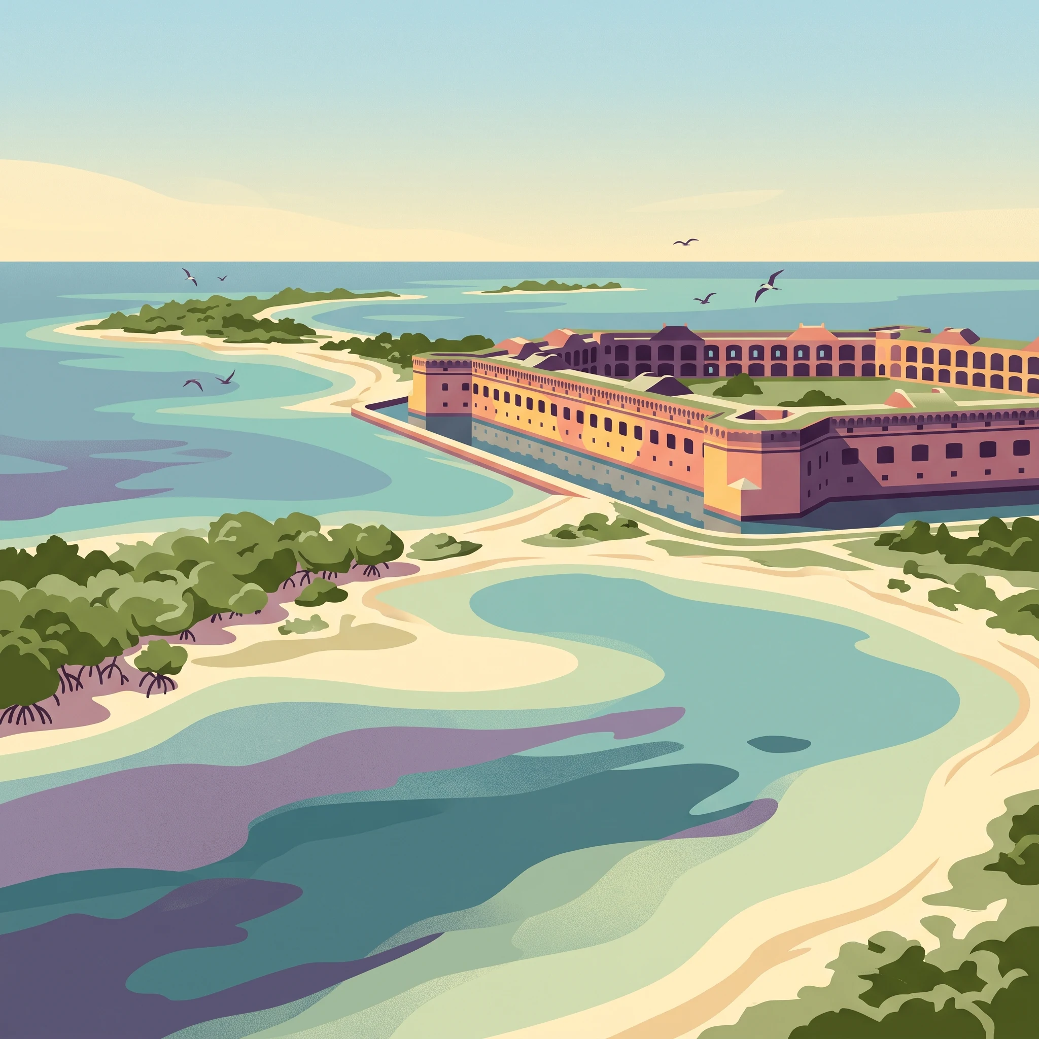 Mejor época para visitar el Parque Nacional Dry Tortugas: guía estacional