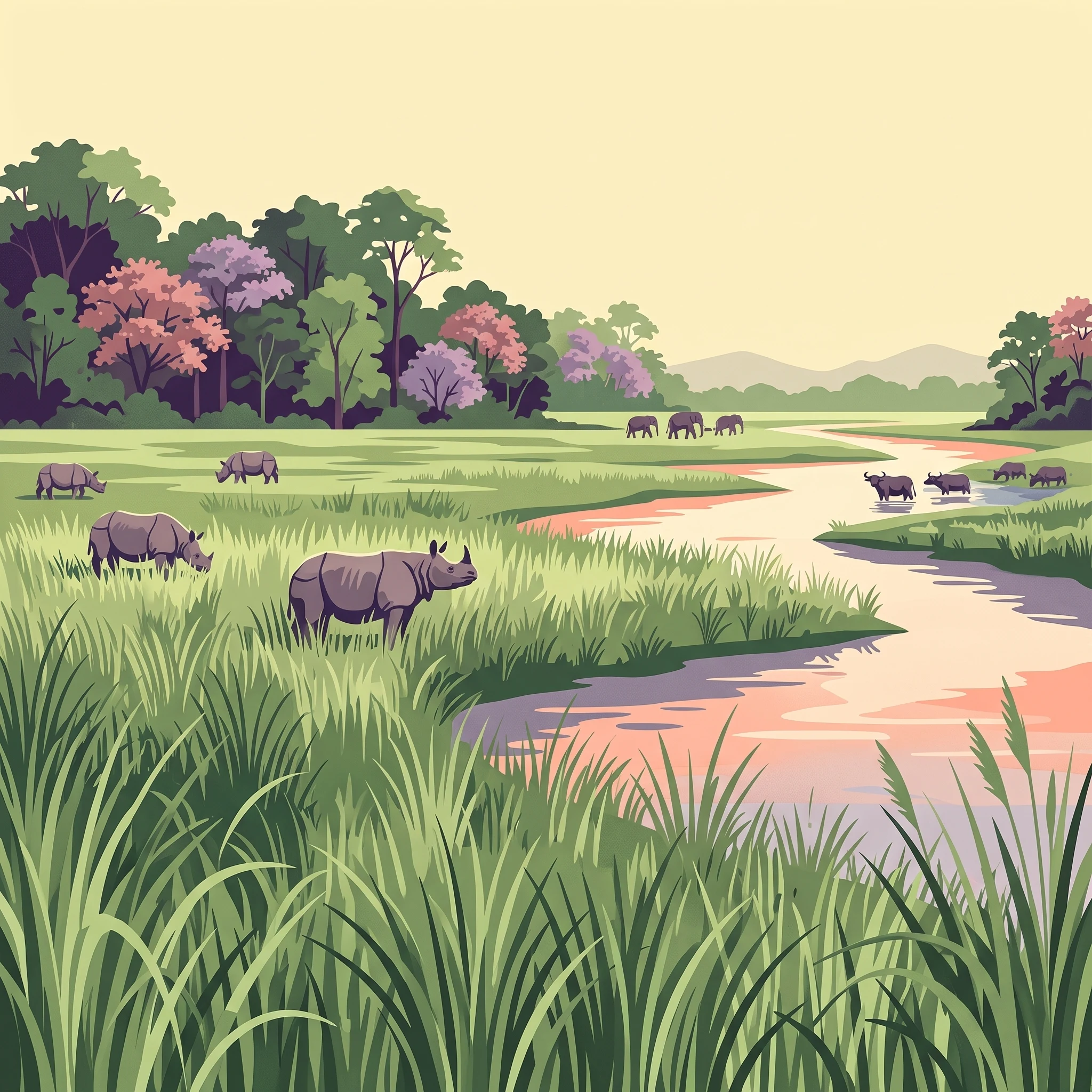 Cuándo visitar el Parque Nacional Kaziranga: clima y temporadas de fauna