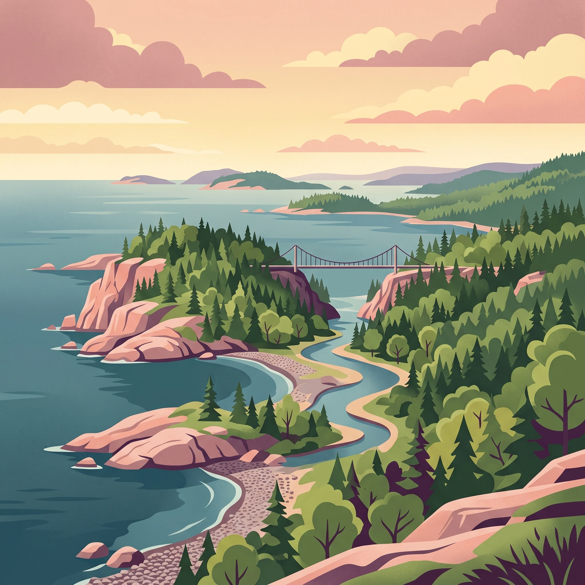 Cuándo visitar el Parque Nacional Pukaskwa: guía estacional y análisis climático