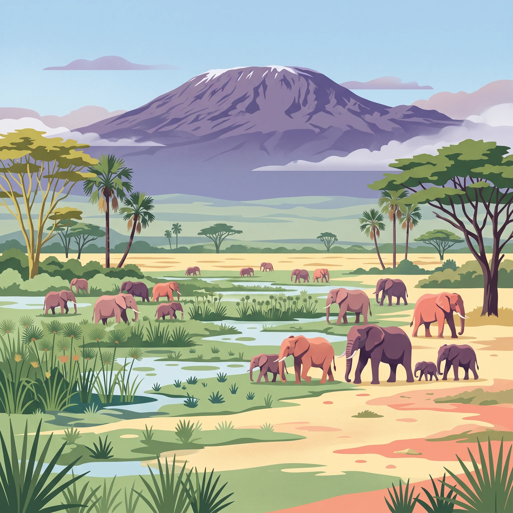 Cuándo visitar el Parque Nacional Amboseli: mejores épocas para la fauna y el clima