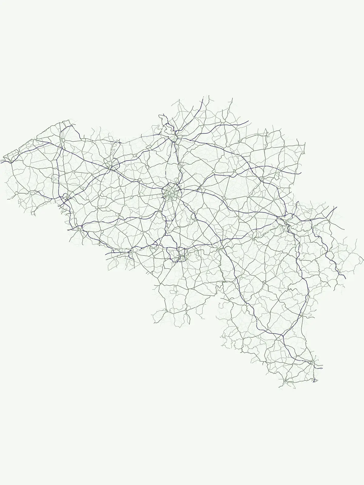 Atlas integral de sistemas fluviales y cursos de agua naturales dentro de las áreas protegidas de Bélgica