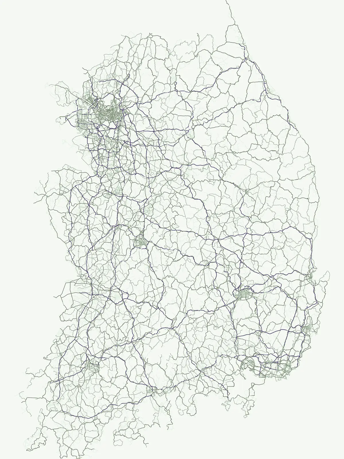 Estudio geográfico de los accidentes geográficos peninsulares en los parques nacionales de Corea del Sur