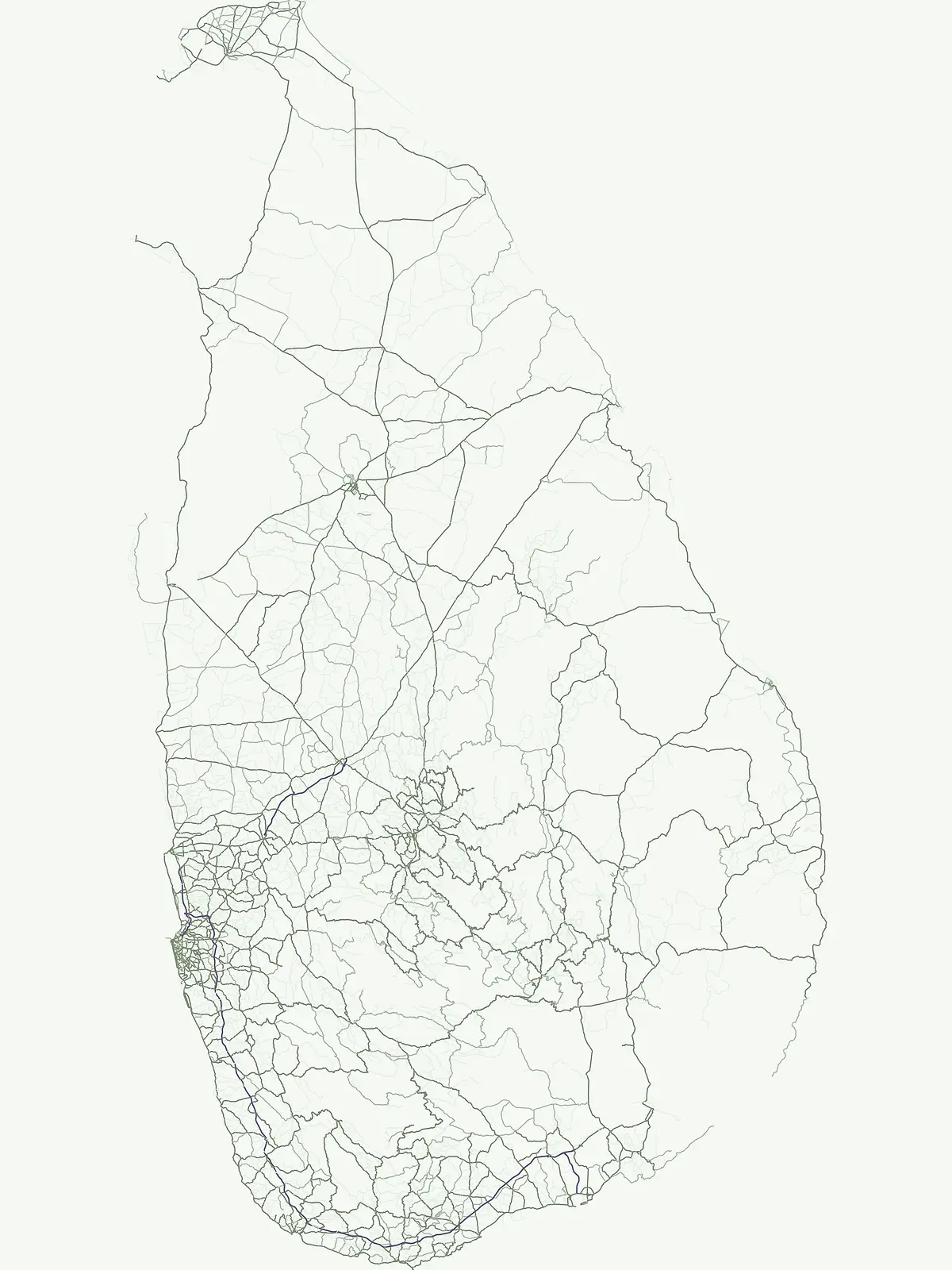 River Systems and Natural Watercourses Located Within Protected Lands in Sri Lanka