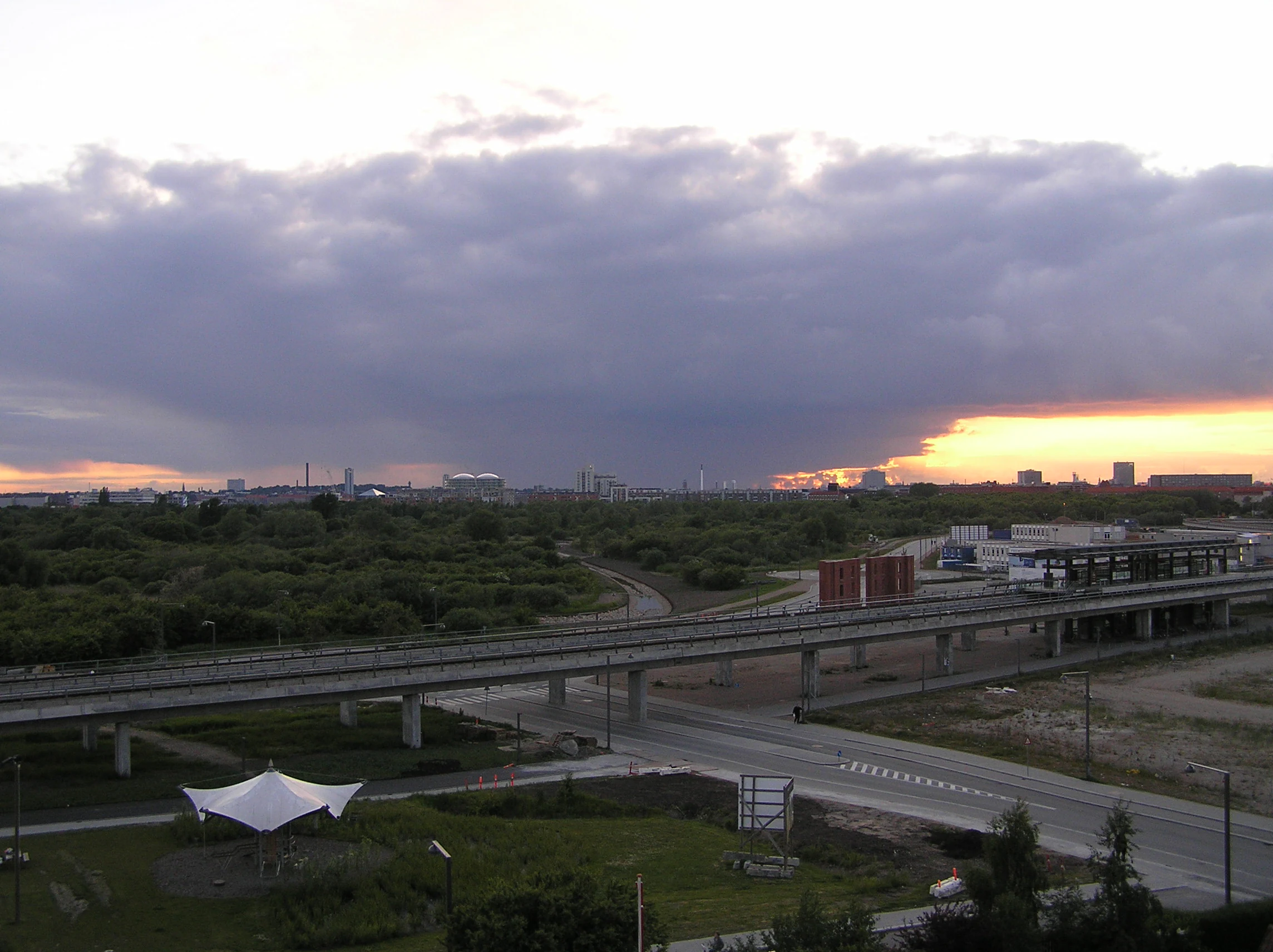 Amager Fælled near DR Byen station