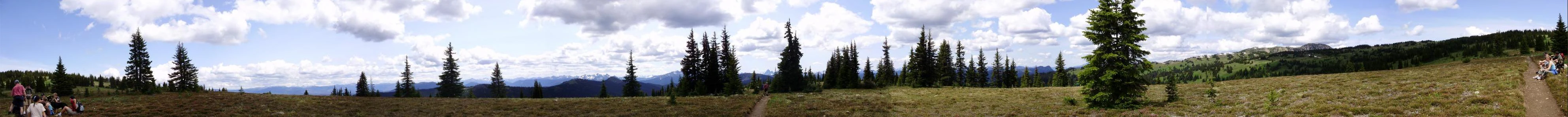 Mountain panorama view