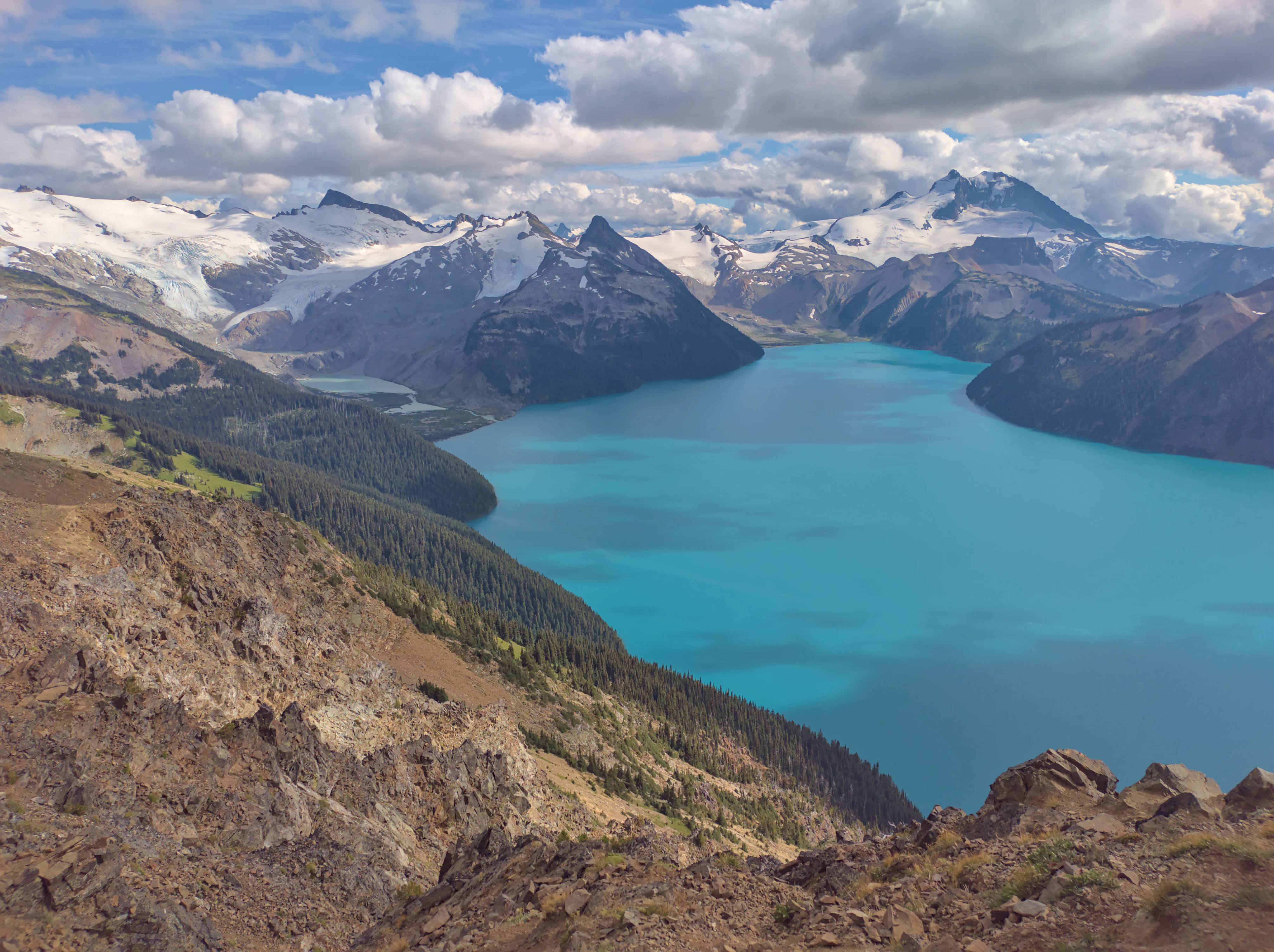 Garibaldi Lake from Panorama Ridge