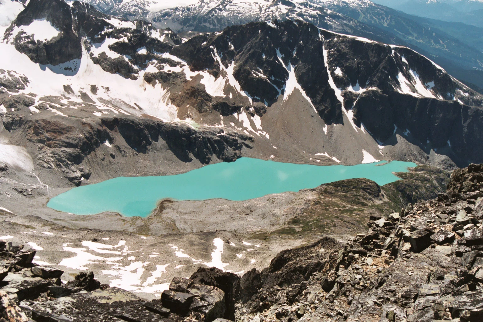 Wedgemount Lake and Whistler Mountain