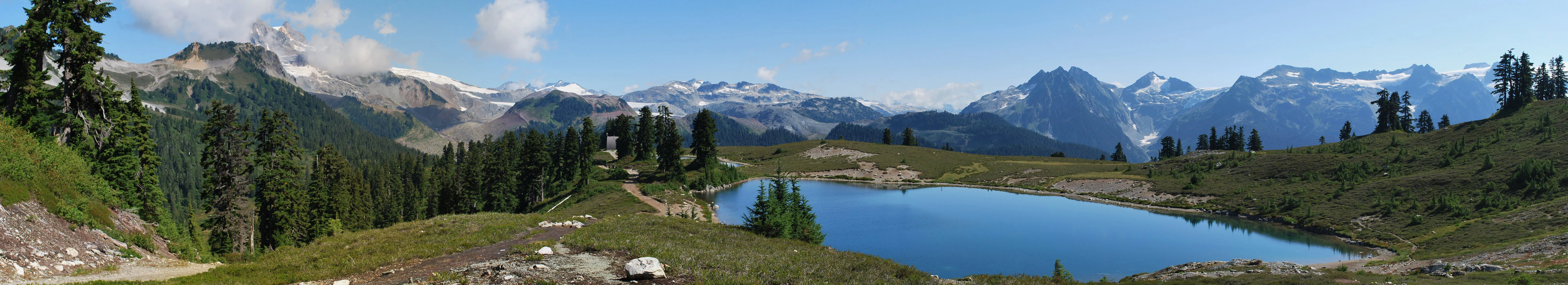 Elfin Lakes panorama
