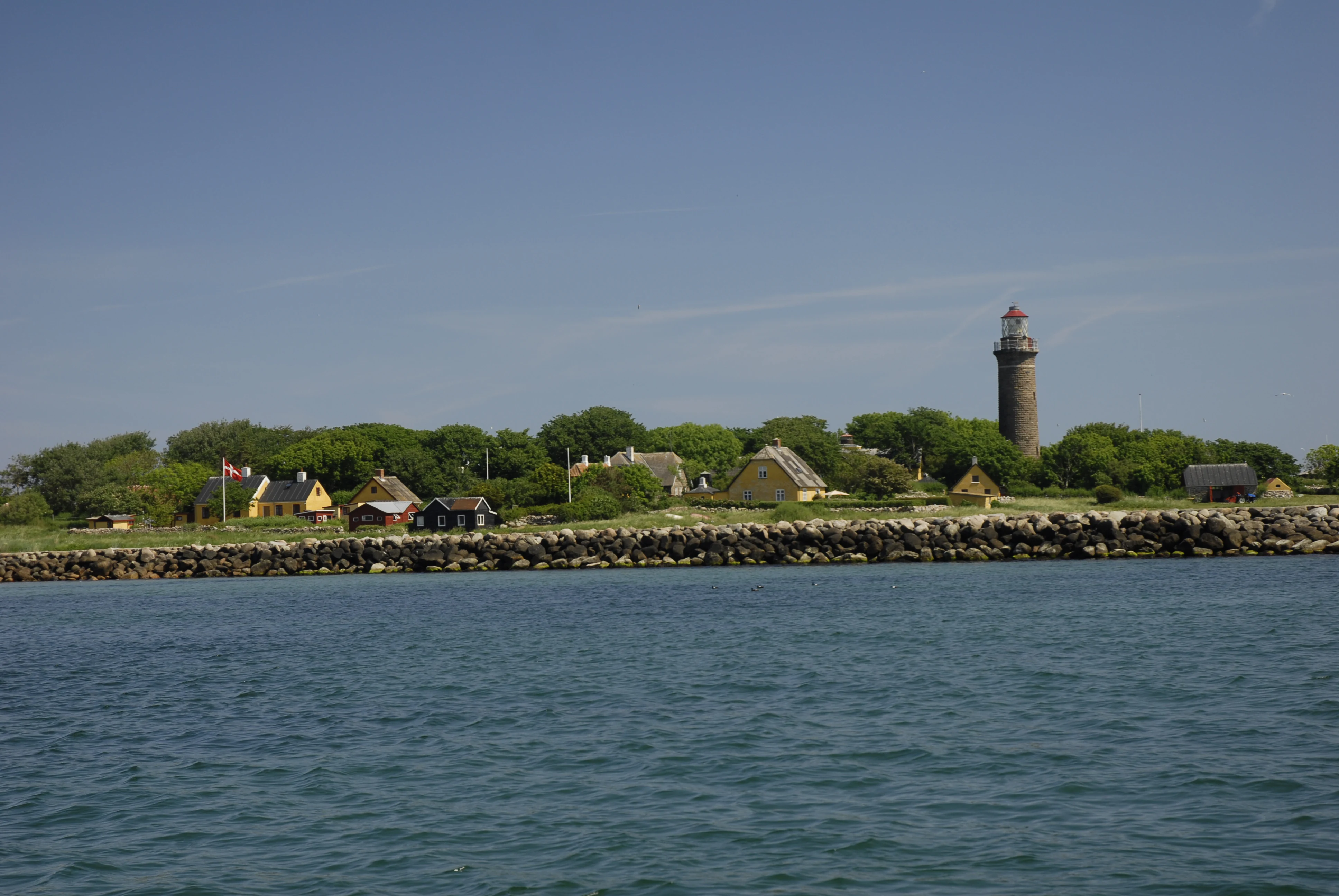 Hirsholmene from the Kattegat