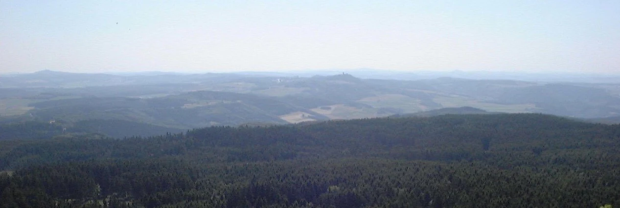 View of Nurburg from Hohe Acht
