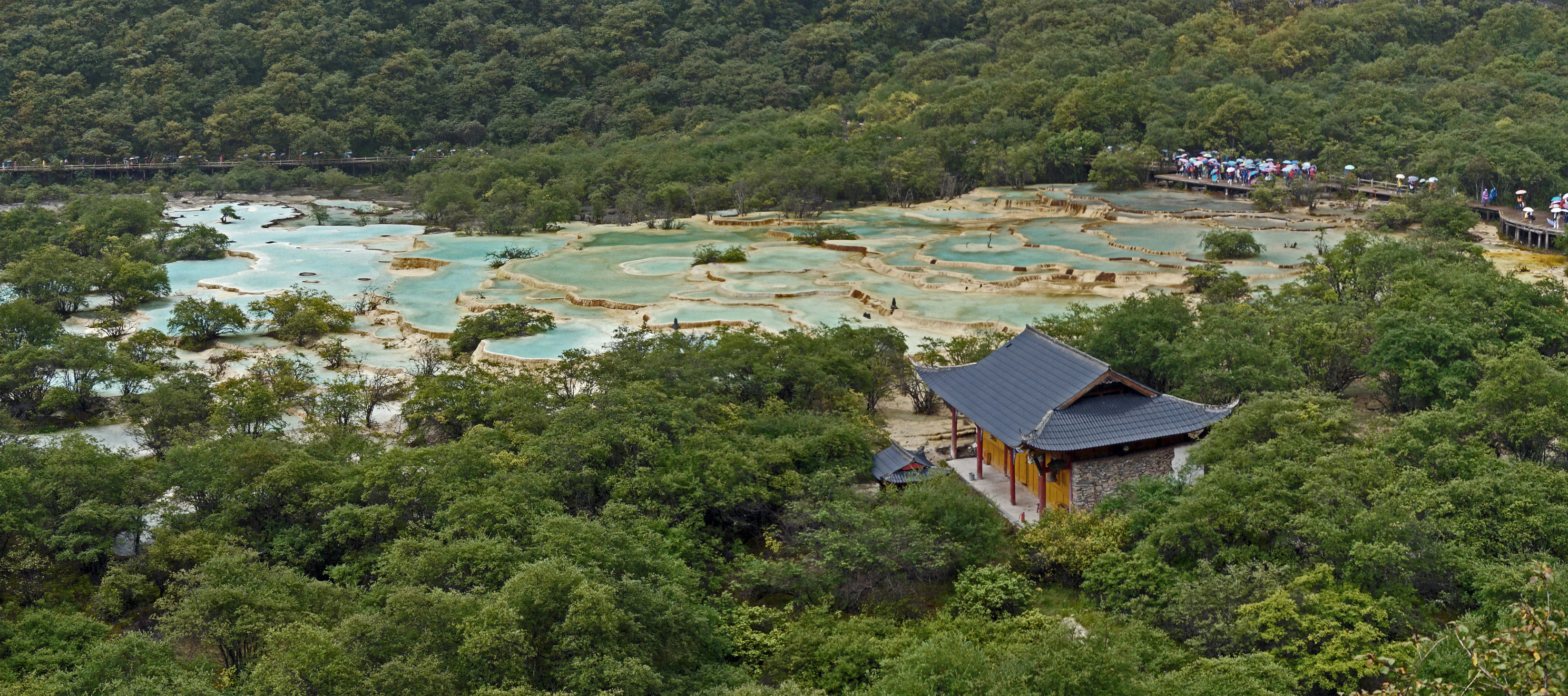 Huanglong Five-Color Pond