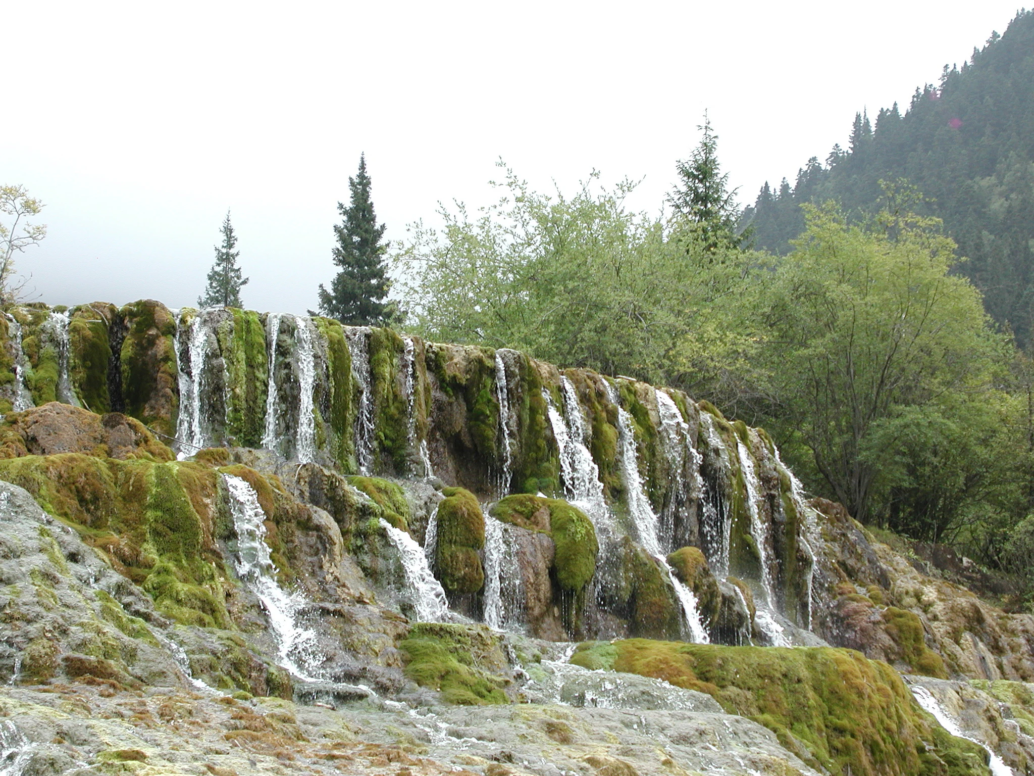 Huanglong landscape view