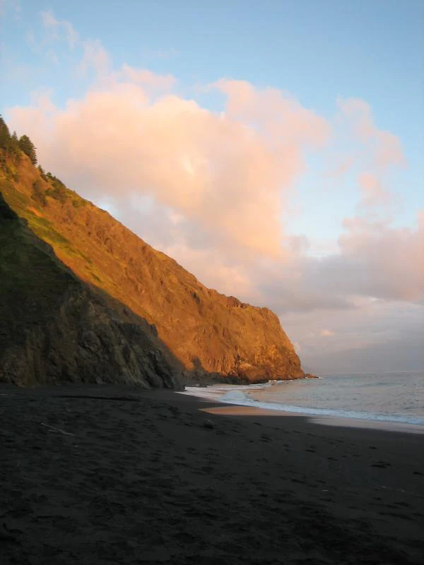 Sunset on the Lost Coast