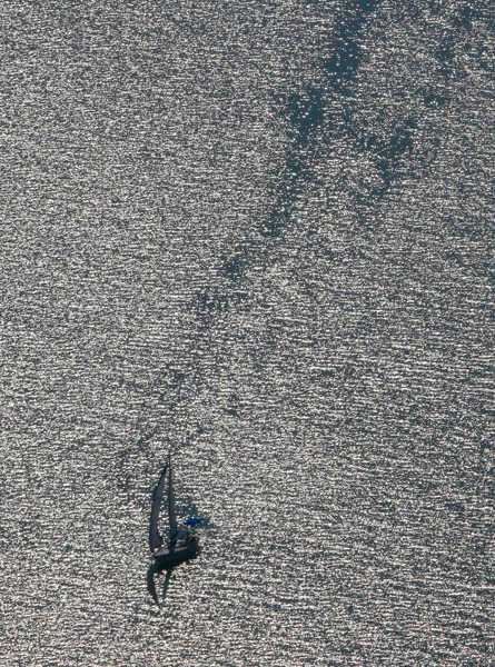 Aerial view of Lake Balaton