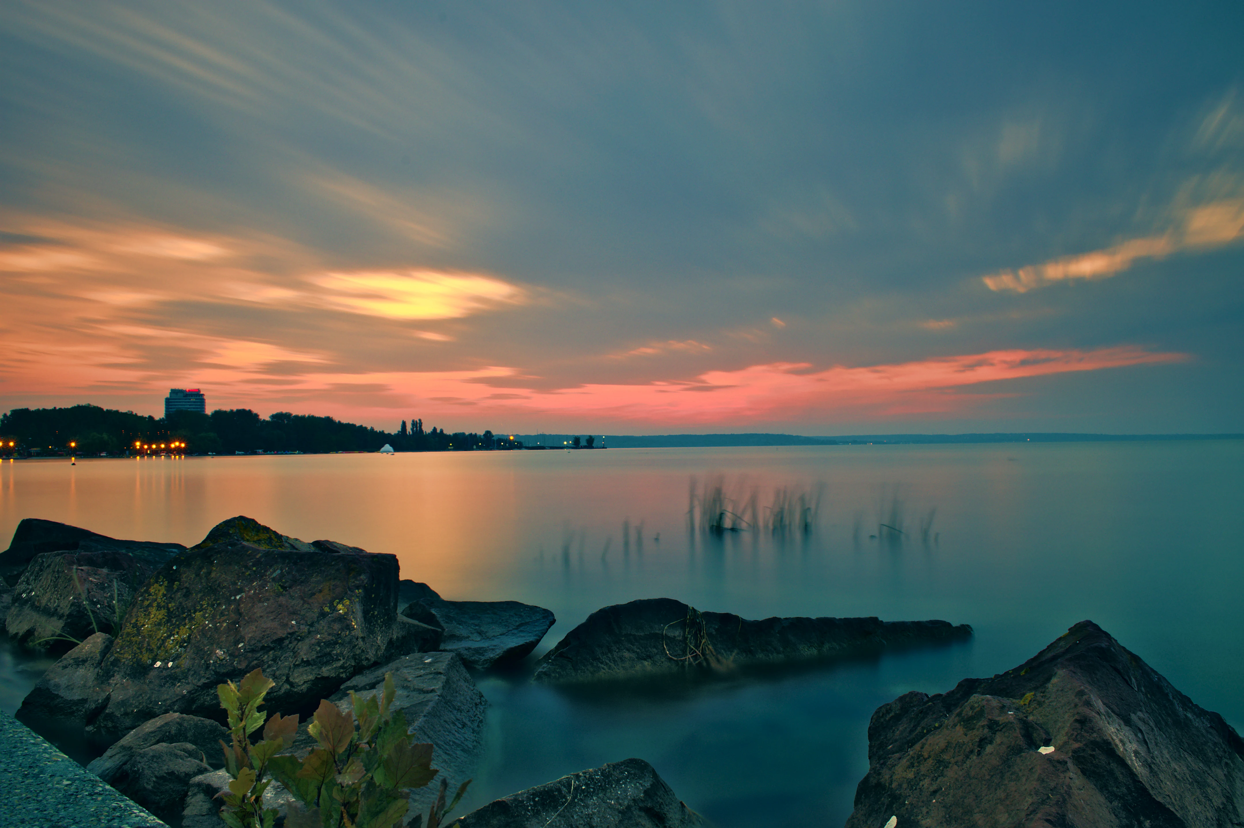 Sunrise at Balatonalmadi