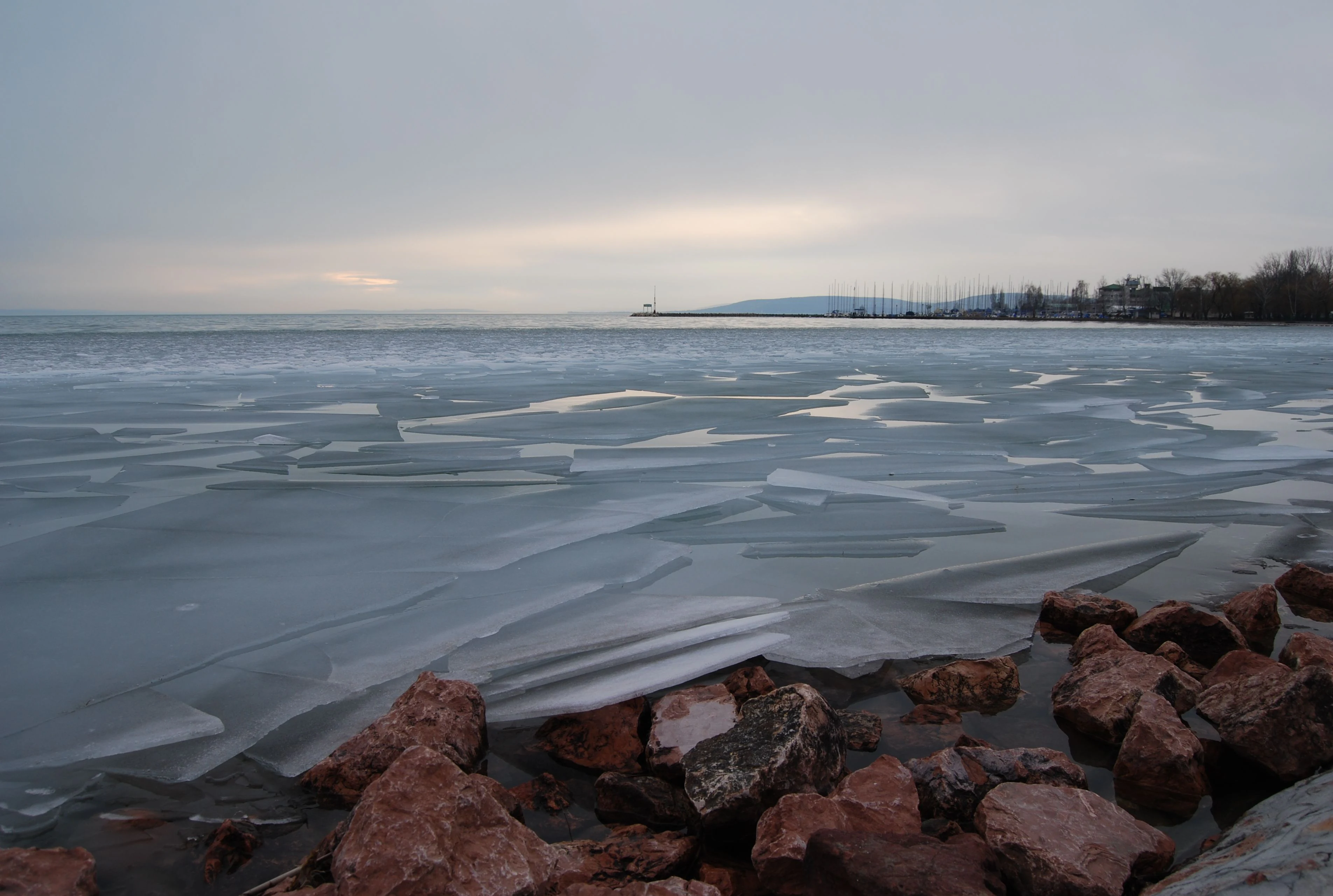 Balaton in winter