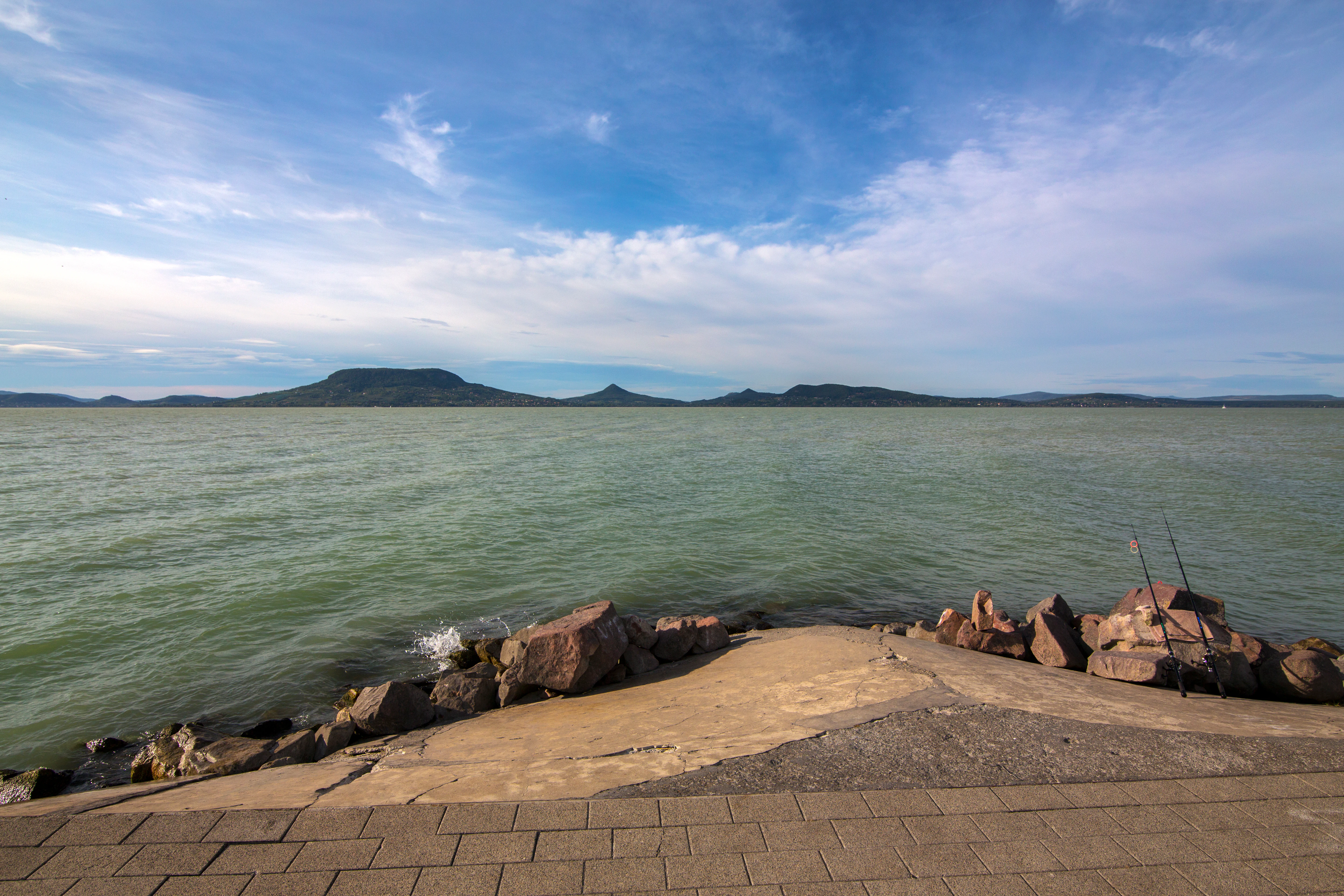 Lake Balaton from Fonyod