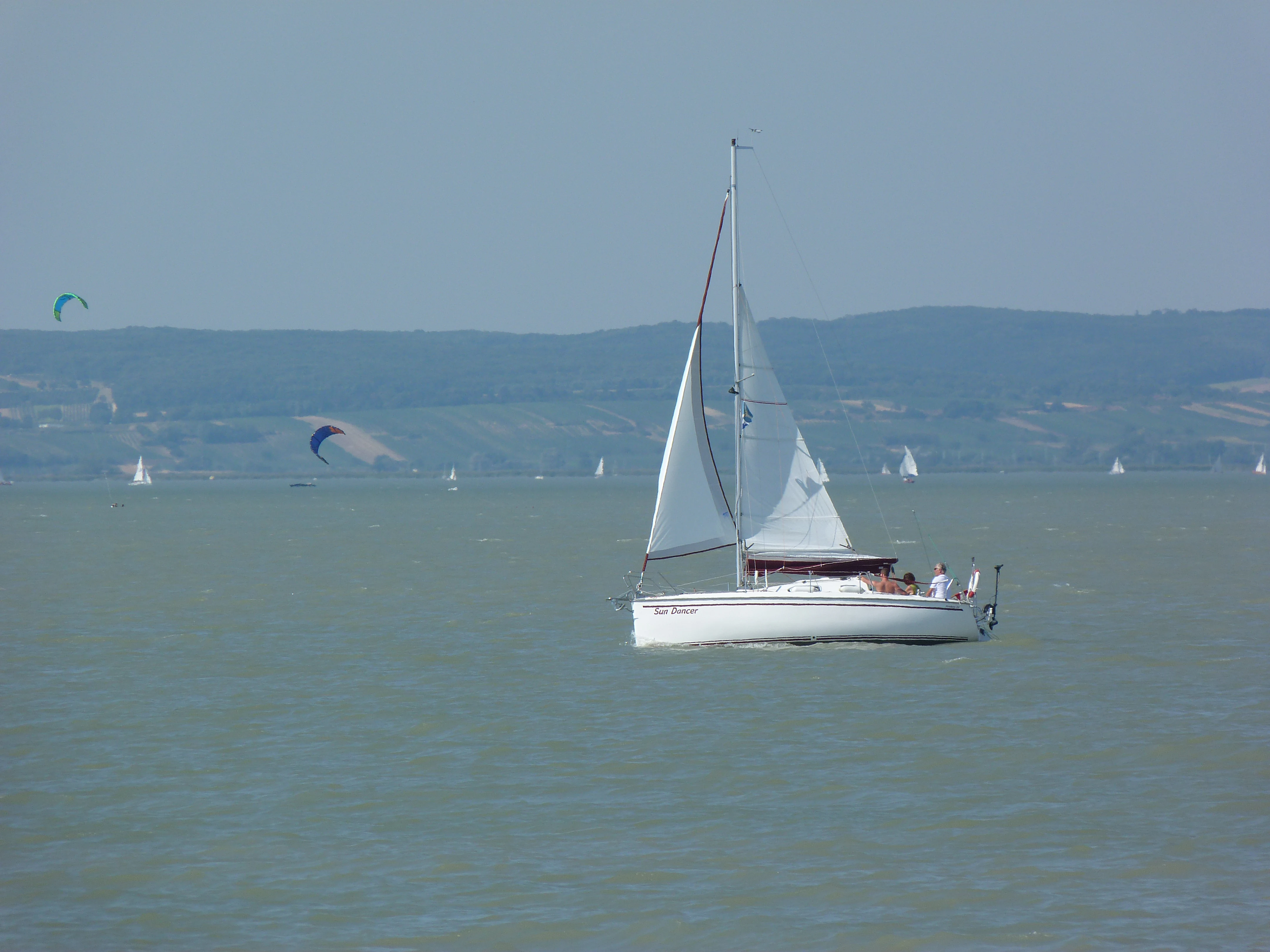 Sun Dancer boat tour at Podersdorf am See