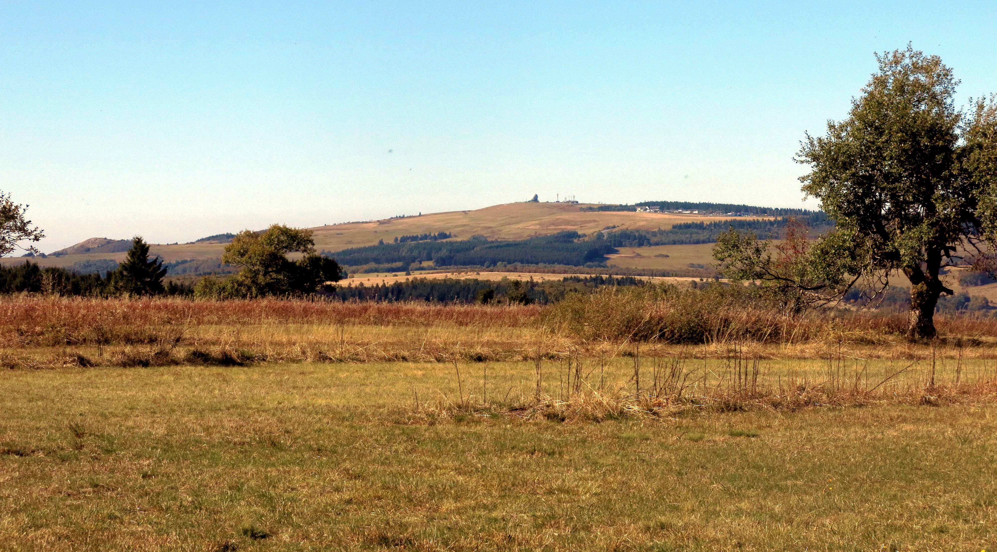 Lange Rhön in late September 2018