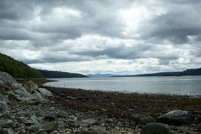 Foreshore of Loch Fyne near Castle Lachlan