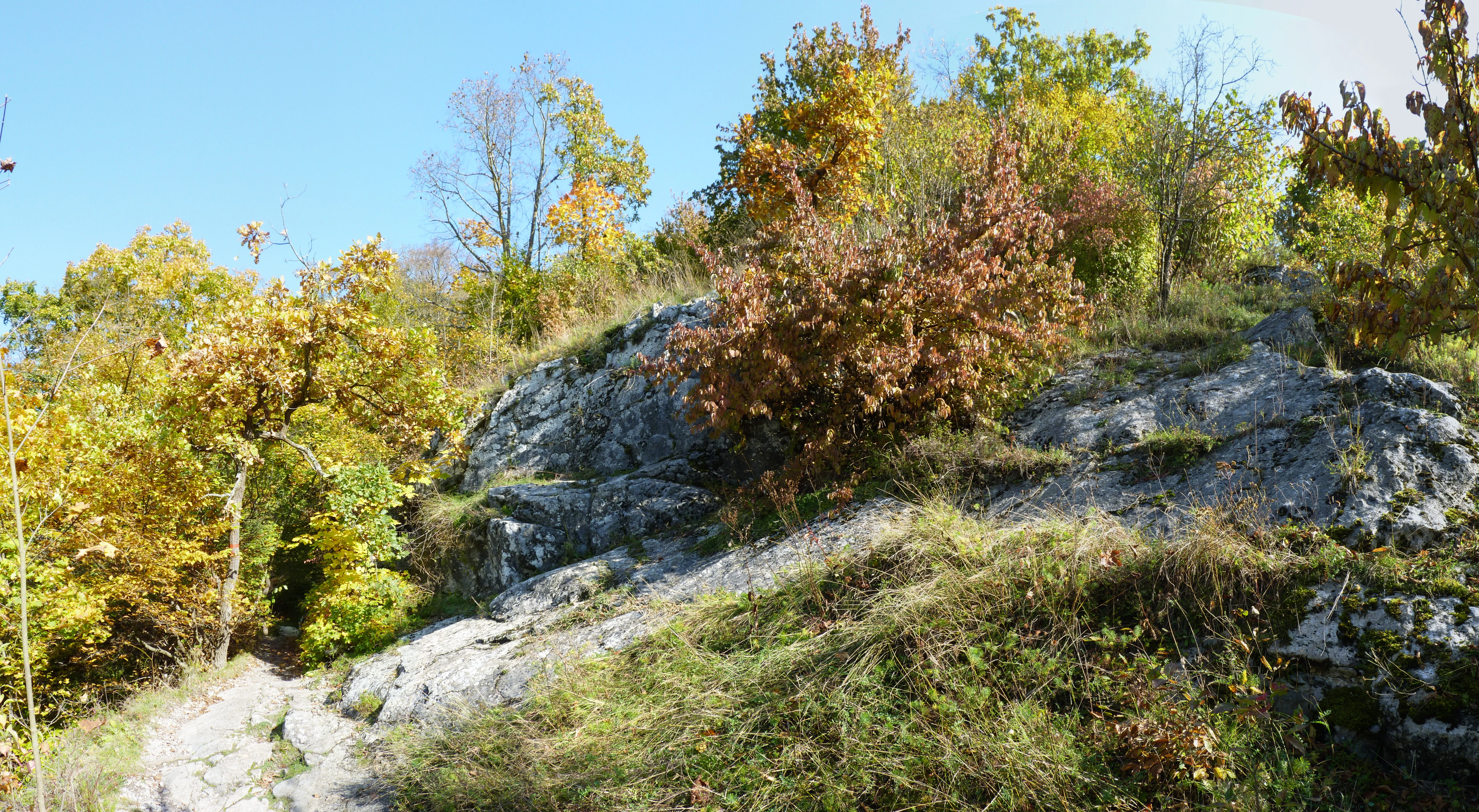 Na Skalách nature monument panorama