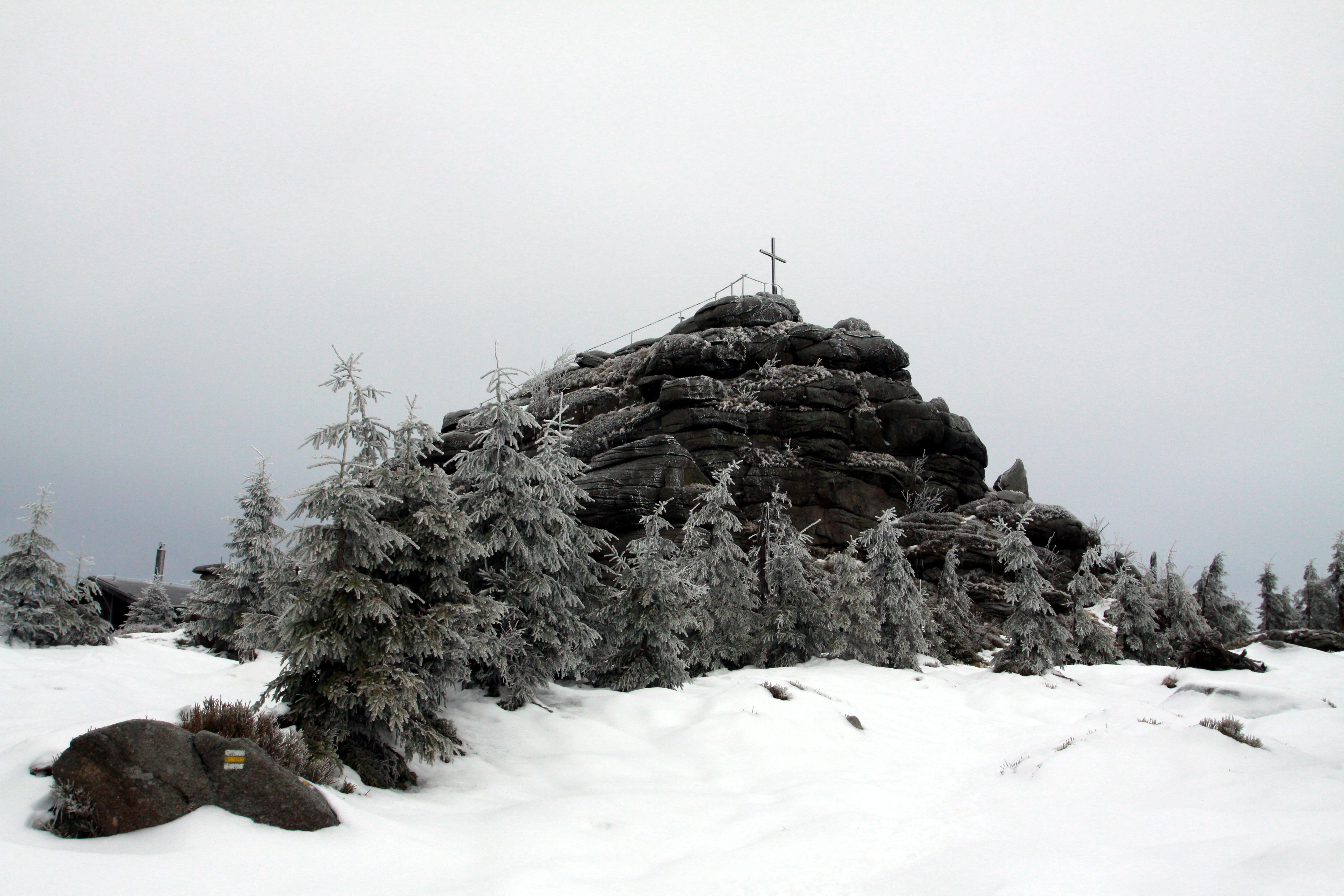 Jizera Mountain in winter